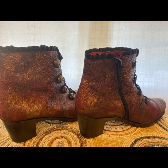 Jose Saenz ankle boots Metallic brown size 36 - Picture 5 of 16